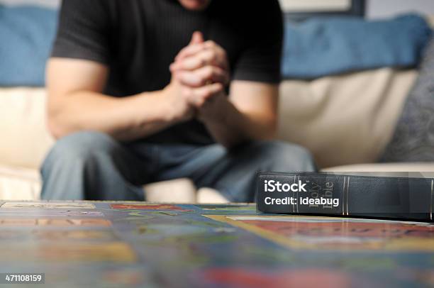 Prayer Stock Photo - Download Image Now - Adult, Bible, Book