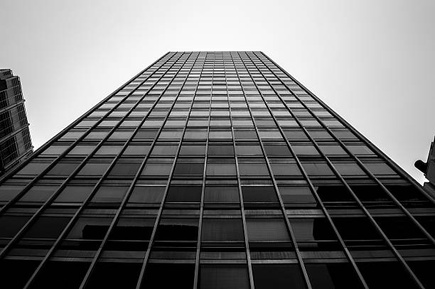 istock Looking Up Office Building, Montreal Canada 471108514