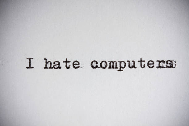 I Hate Computer Programs 130+ Technology Illiterate Stock Photos, Pictures & Royalty-Free Images ...
