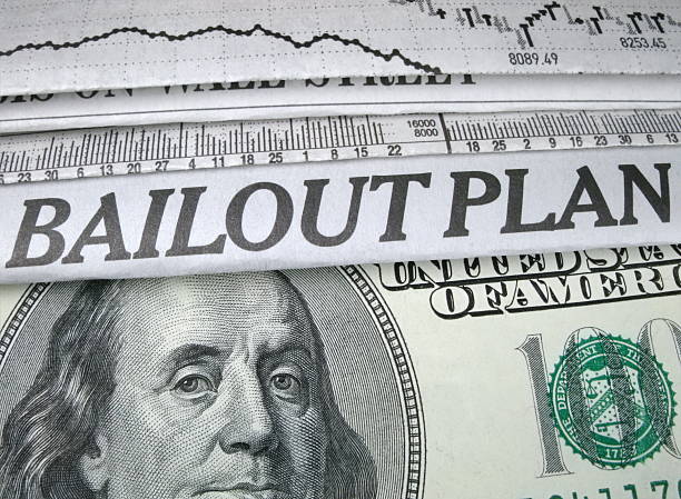 Bailout Plan stock photo