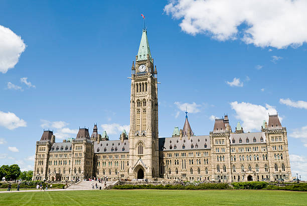 istock Canadian parliament on a sunny day 471111323
