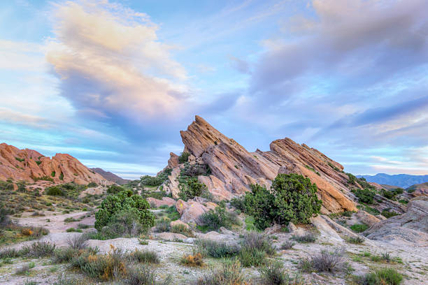 istock Vasquez Rocks Natural Area Park at Sunset 471111850