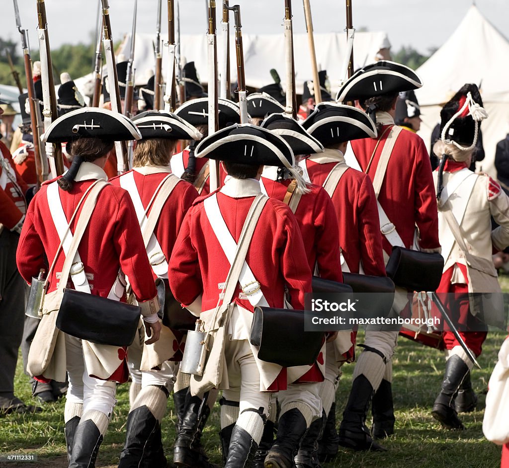 영국 육군 Redcoats - 로열티 프리 영국 스톡 사진
