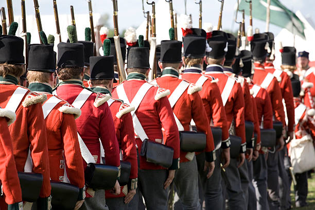 istock Marching Napoleonic Soldiers 471112343