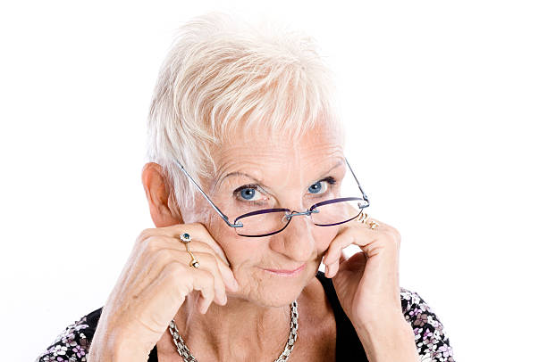 istock Mature woman with laptop 471113299