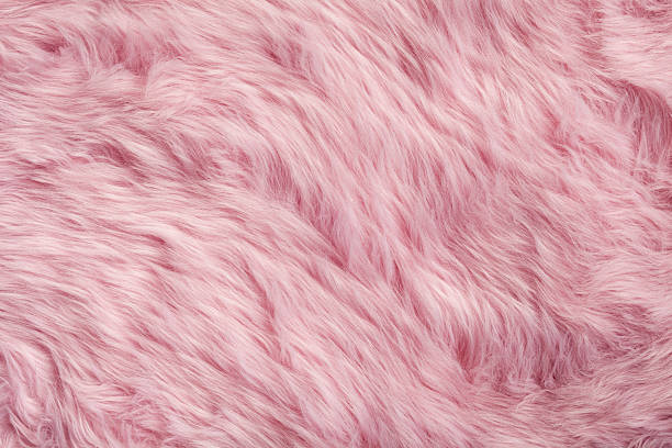 pink fur background - dierenhaar fotos stockfoto's en -beelden