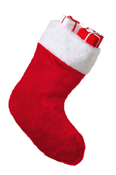 istock Christmas Stocking with Gifts 471114317