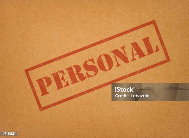 Personal Envelope Stock Photo - Download Image Now - Brown, Brown Paper, Bureaucracy