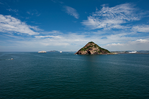 This beautiful entrance to Mazatlan Mexico shows off \