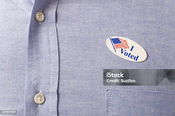 I Voted Stock Photo - Download Image Now - Voting, One Person, People