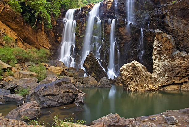 Satoddi Waterfall stock photo