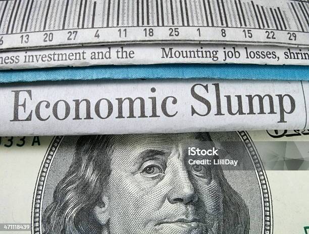 Economic Slump Stock Photo - Download Image Now - Banking, Bankruptcy, Bear Market