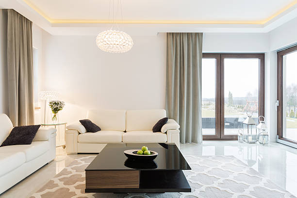 istock Cream sofa in sitting room 471119164