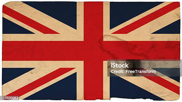 Grunge Union Jack Stock Photo - Download Image Now - Antique, Art, Arts Culture and Entertainment