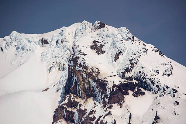 berg mount hood - mountain mountain peak oregon on top of stock-fotos und bilder