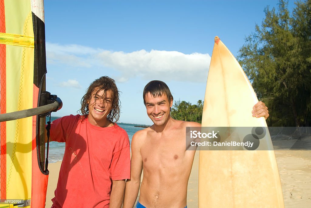Surf-Jungen - Lizenzfrei Aktivitäten und Sport Stock-Foto