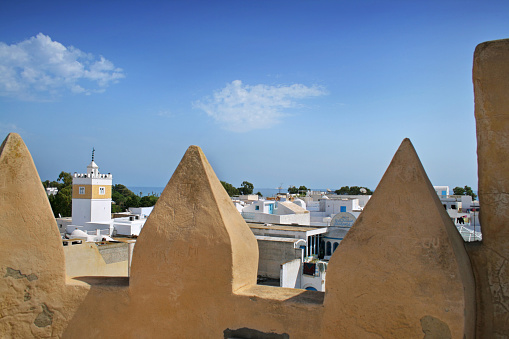 View from fort on minaret, focus on minaret