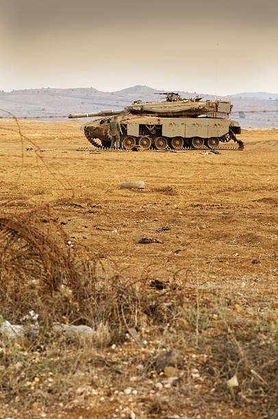 istock Tank in the Golan heights 471123361