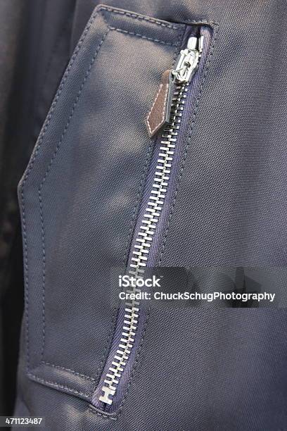 Tasca Con Chiusura Zip Jacket Abbigliamento Moda - Fotografie stock e altre immagini di Close-up - Close-up, Tasca, Tutti i tipi di top