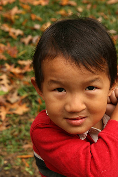 Closeup of Asian little boy Cute Chinese little boy with cleft palate cleft lip stock pictures, royalty-free photos & images