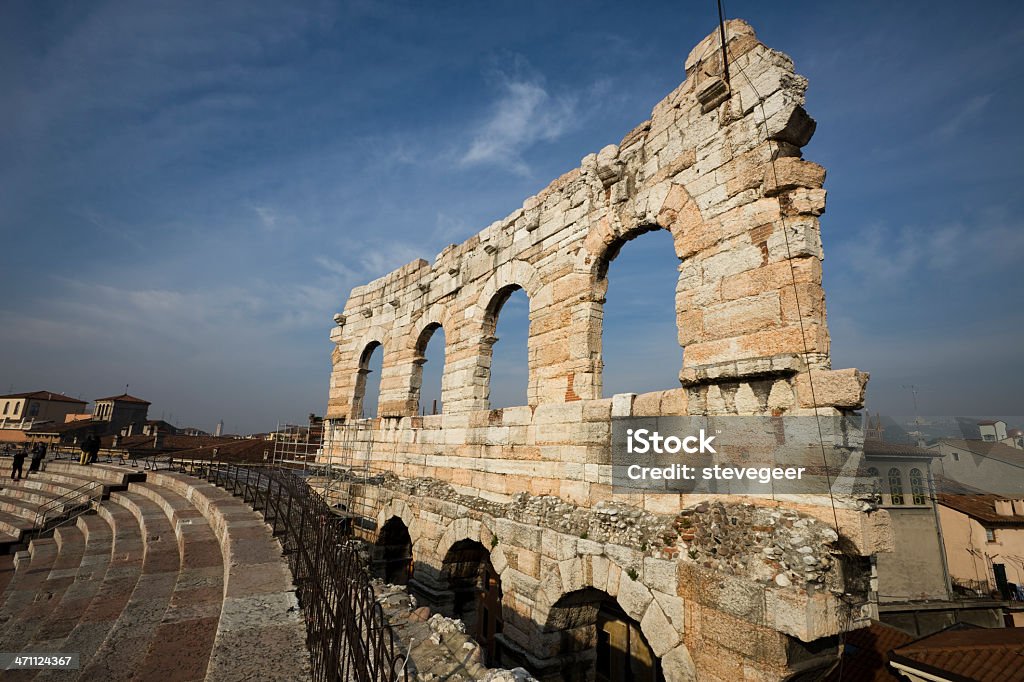 Vieux Amphithéâtre romain à Vérone - Photo de Vérone - Italie libre de droits