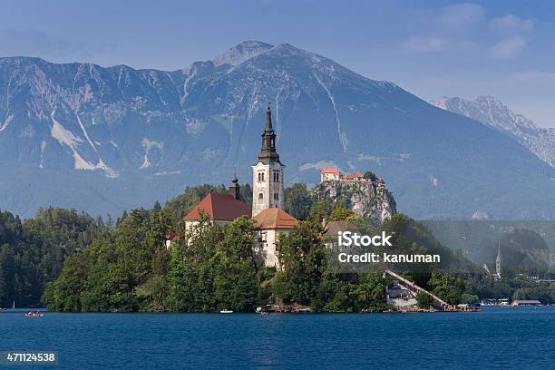 Bled Lake Slovenia Europe Stock Photo - Download Image Now - 2015, Beauty In Nature, Bled - Slovenia