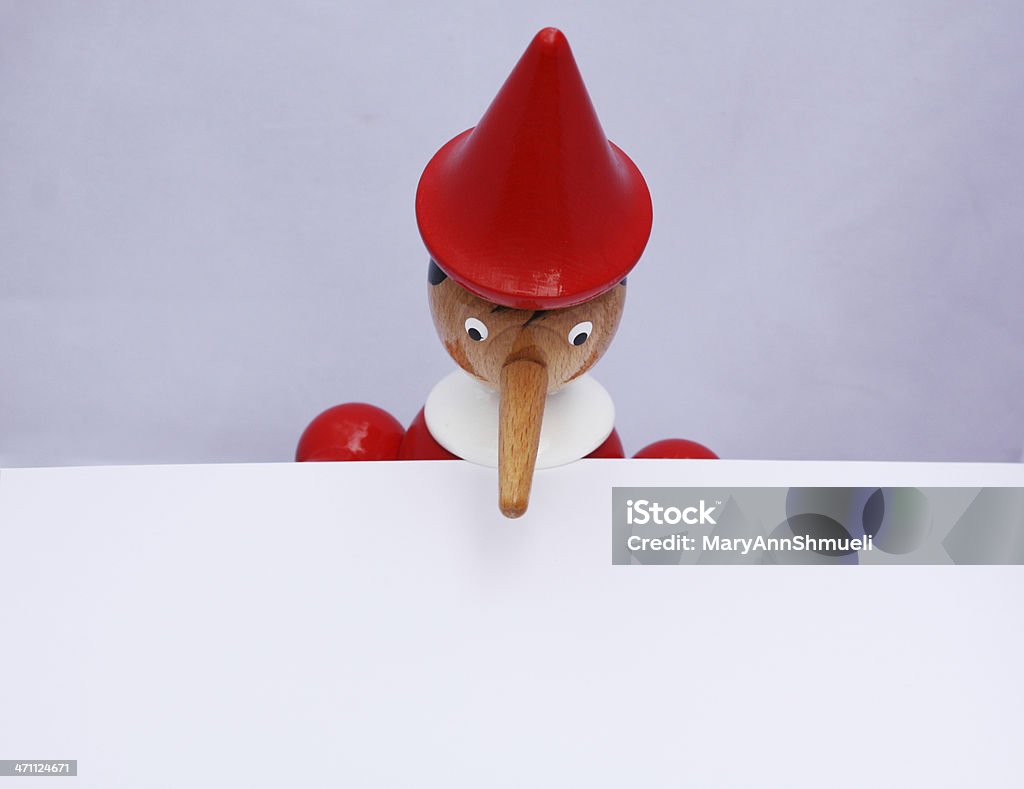 Pinocchio - Lizenzfrei Unehrlichkeit Stock-Foto