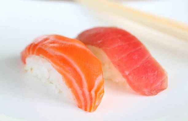 istock Salmon and Tuna Sushi 471125165