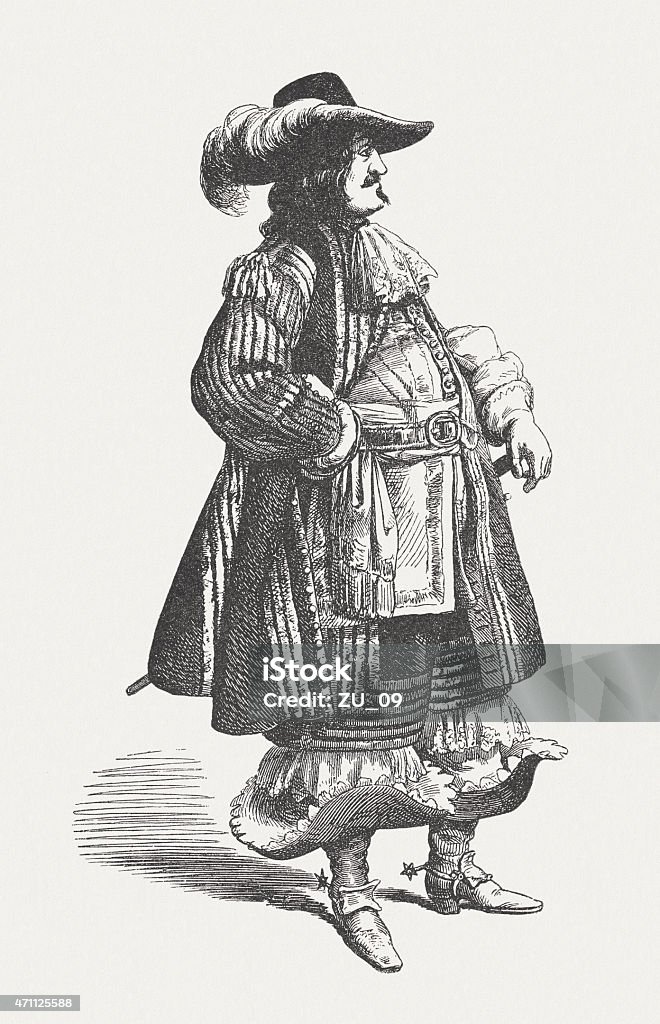 Frederick ii of Denmark (1609-1679) - Lizenzfrei 2015 Stock-Illustration