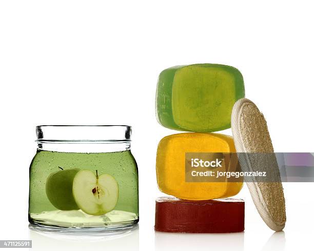 Spa Treatment Stock Photo - Download Image Now - Apple - Fruit, Bar Of Soap, Bath Sponge