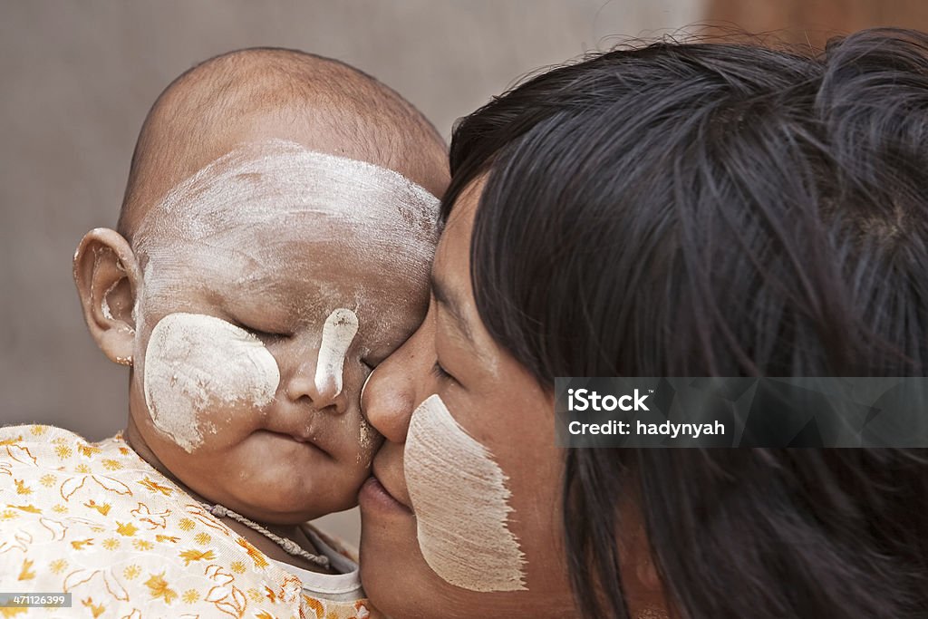 소녀 및 유아용 - 로열티 프리 미얀마 스톡 사진