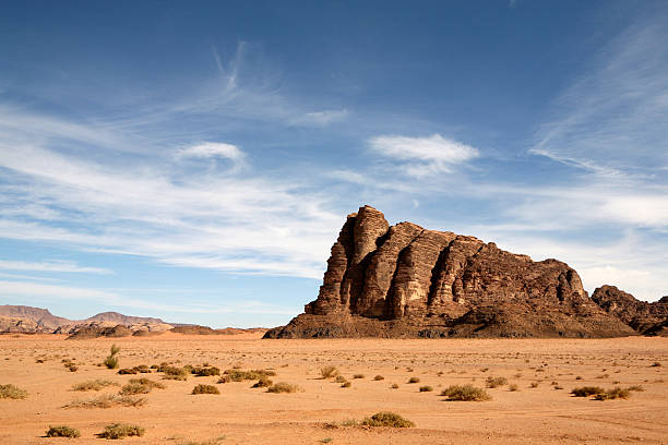 Wadi Rum Jordan stock photo