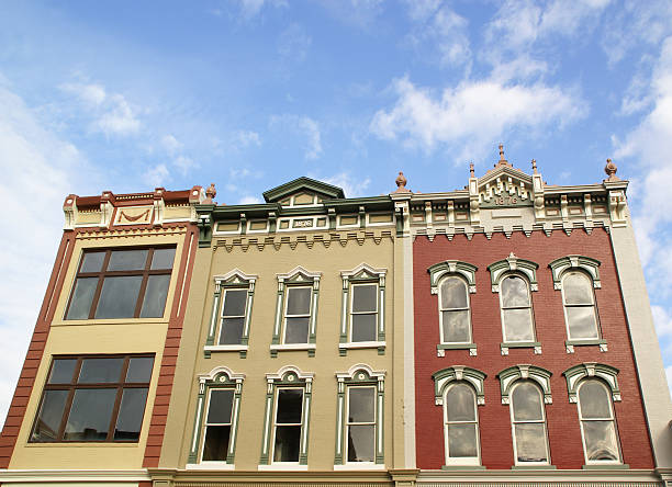 istock Wide Angle of Vintage Buildings 471128145
