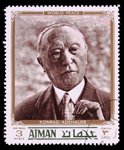 istock World peace Konrad Adenauer postage stamp 471128347
