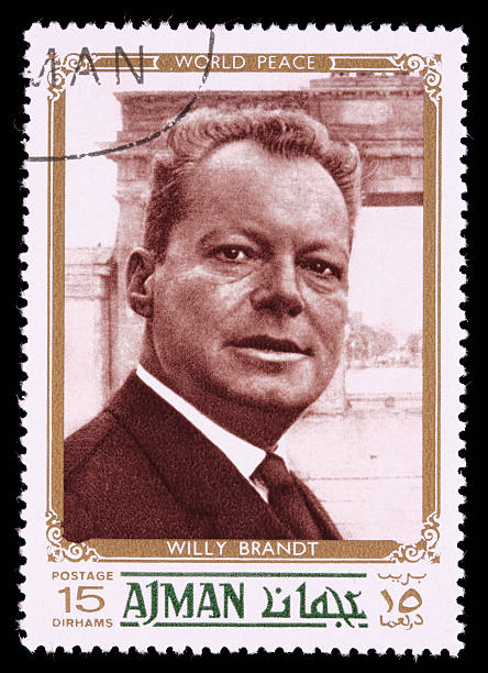 istock World peace Willy Brandt postage stamp 471128711