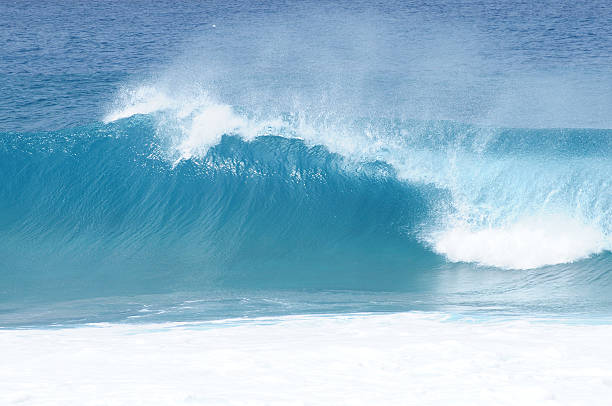 istock The beach that raises spray of water. 471129102