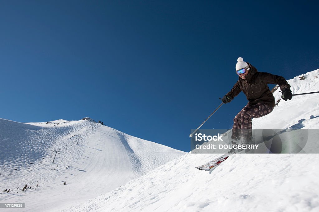 Esquí Telluride Colorado - Foto de stock de Actividad libre de derechos