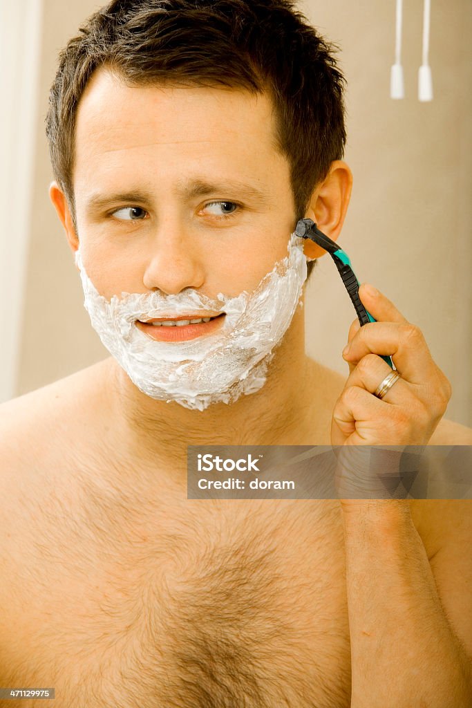 бритьё - Стоковые фото Борода роялти-фри