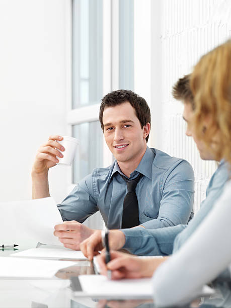 istock Casual business partners in meeting 471132355