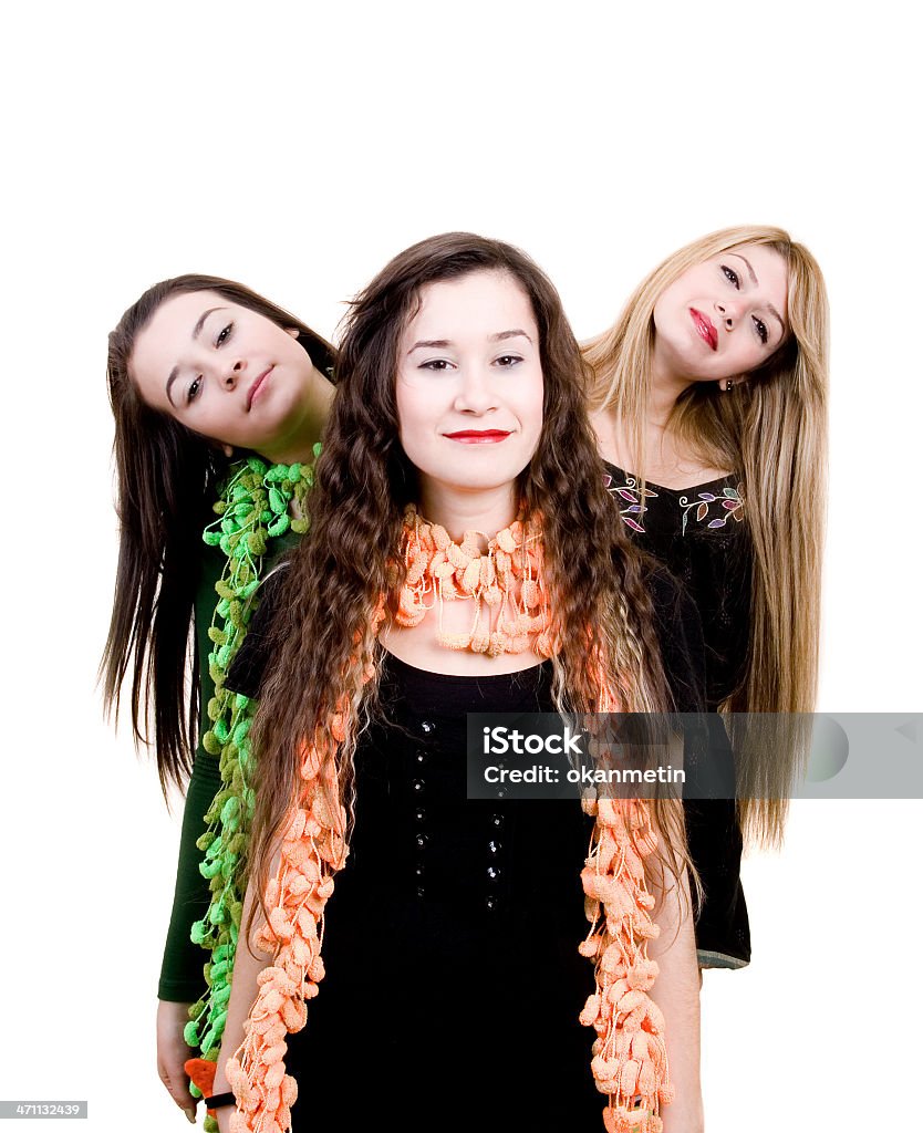 Drei junge Frau - Lizenzfrei 18-19 Jahre Stock-Foto