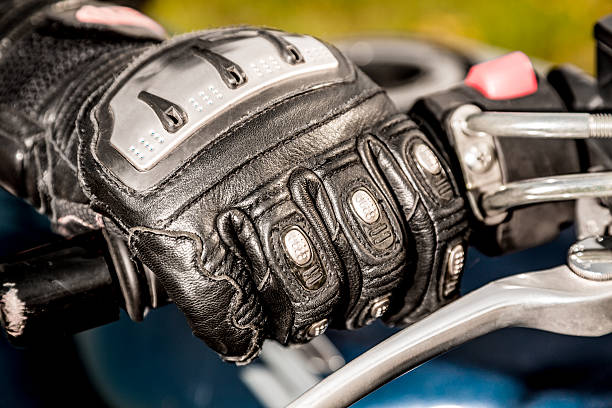 istock Motorcycle Racing Gloves 471133240