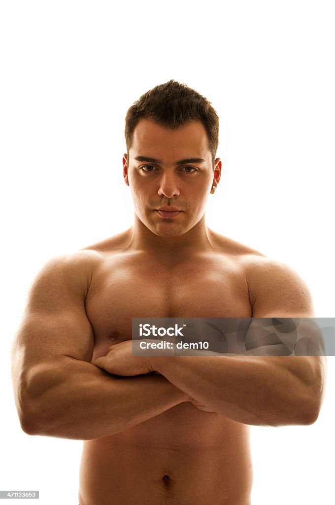Construtor do corpo Masculino - Royalty-free Adulto Foto de stock