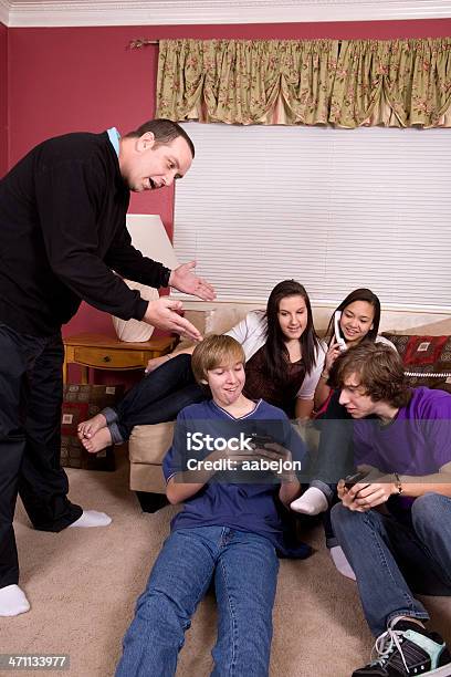 Being Ignored Stock Photo - Download Image Now - Father, Teenager, Adolescence