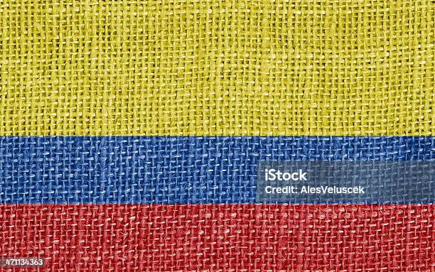 Колумбийский Флаг — стоковые фотографии и другие картинки Колумбия - Колумбия, Эффект ткани, Без людей