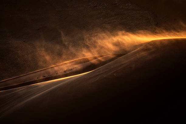 Sand Storm in Sossusvlei