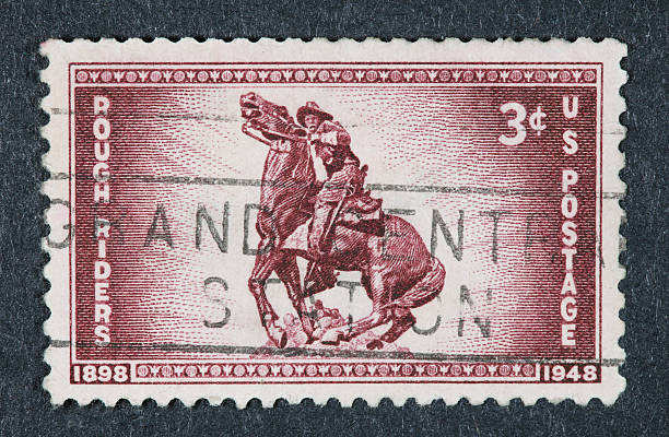 istock Vintage 1948 US stamp 471134903