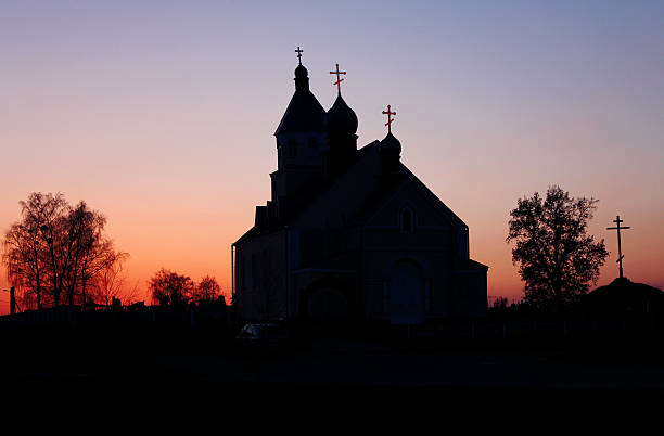 istock The Church in the evening. 471135158