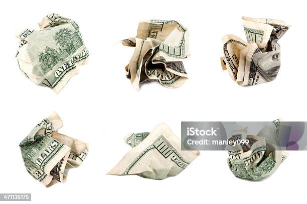 Ruvida 100 Dollari Canadesi Posteriore - Fotografie stock e altre immagini di Spiegazzato - Spiegazzato, Valuta, Banconota di dollaro statunitense