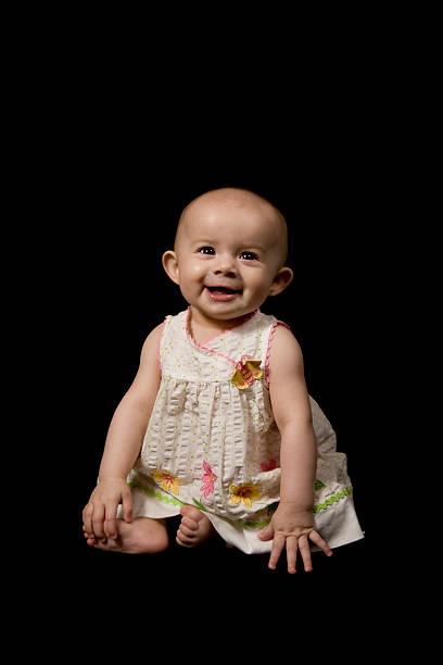 istock Cute Baby Girl Series 471136275