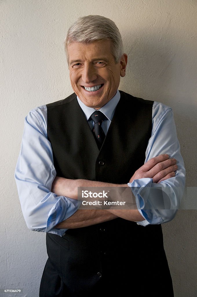 Uomo d'affari senior - Foto stock royalty-free di 60-69 anni